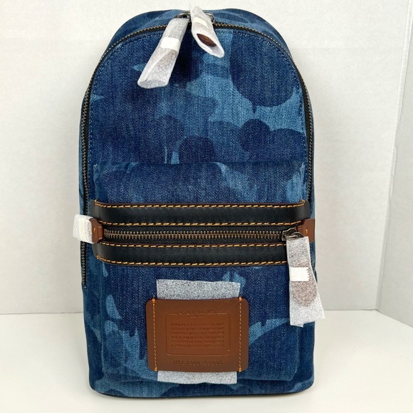 Coach | Academy Pack, Denim Camo Print *NWT* - Picture 1 of 6